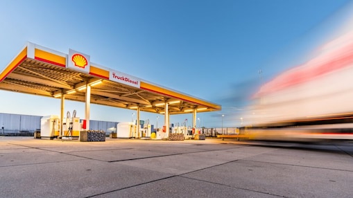 Shell service station
