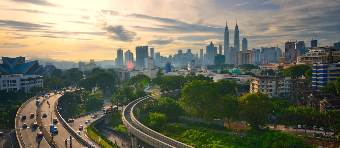 Malaysia, Kuala Lumpur cityscape