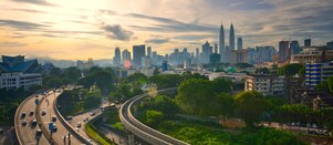 Malaysia, Kuala Lumpur cityscape