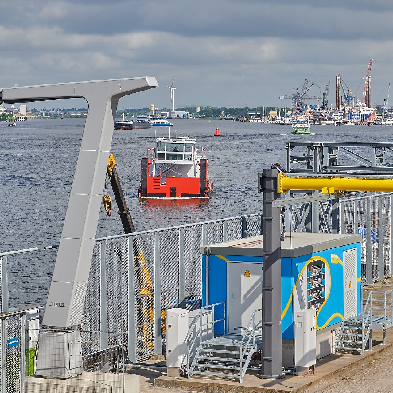 First Megawatt (MW) dual charger at the Energy Transition Campus, Amsterdam (ETCA)
