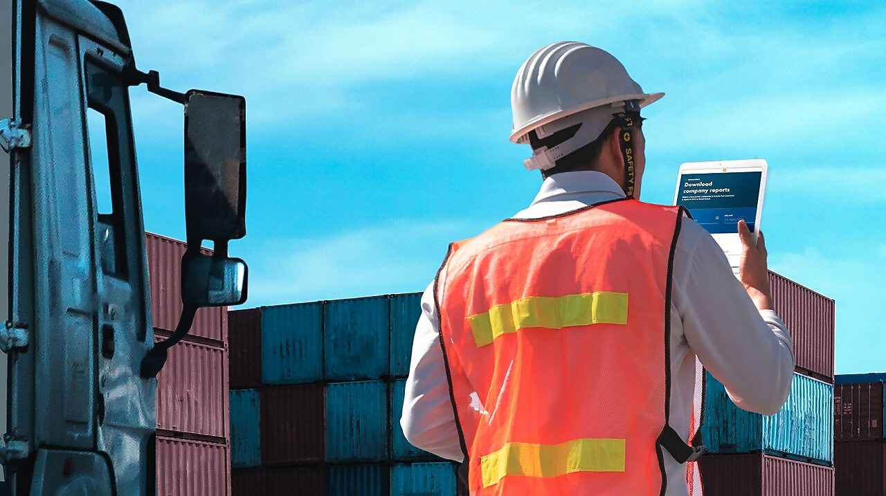 fleet manager looking out