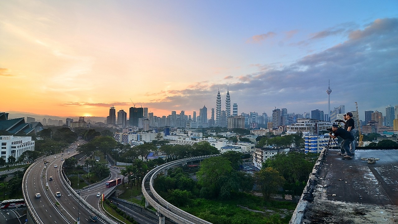 Malaysia, Kuala Lumpur cityscape
