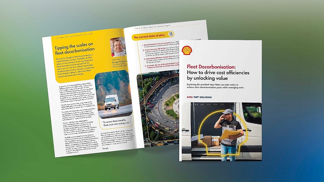 Mock up of Fleet Decarbonisation: How to drive cost efficiencies by unlocking value