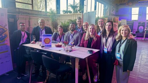 At Smart Freight Week, hosted by Smart Freight Centre with colleagues across Shell, from Aviation, Carbon Strategy, Marine, Mobility, and Trading and Supply.