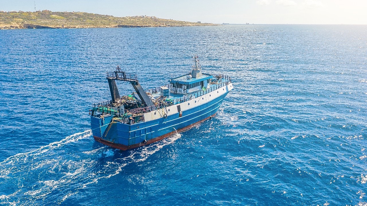 commercial fishing vessel