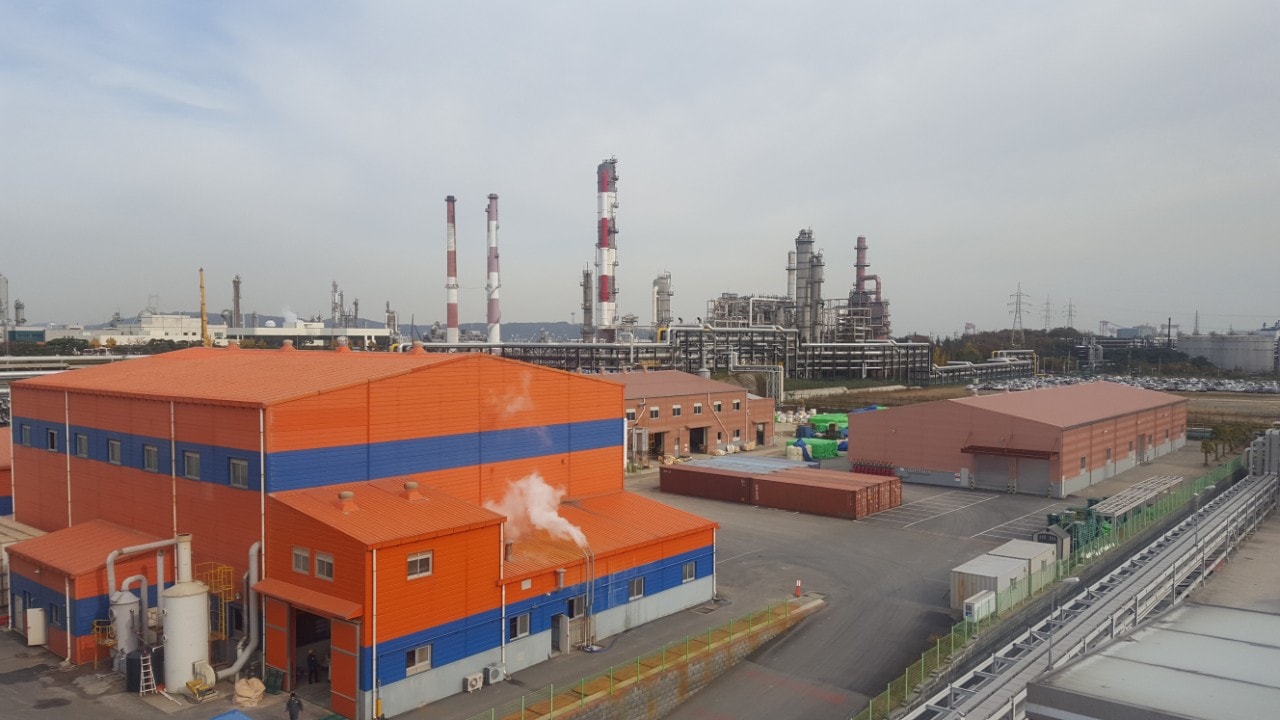 H Sulphur’s facility in Ulsan, South Korea