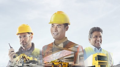 Workers from construction mining and amanufacturing
