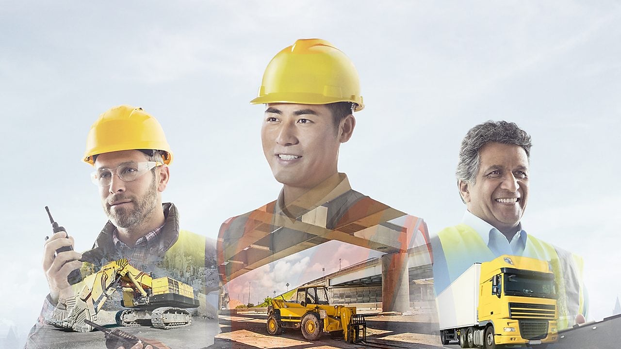 workers from construction mining and manufacturing