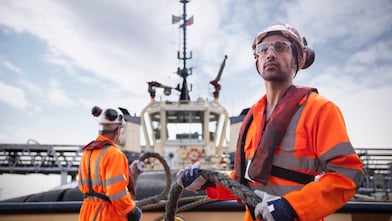 employess working on computer