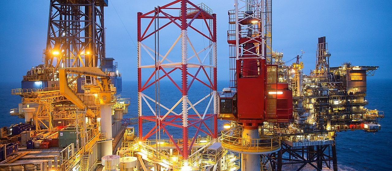 North Sea offshore platform (FOB)