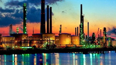 North Sea offshore platform (FOB)