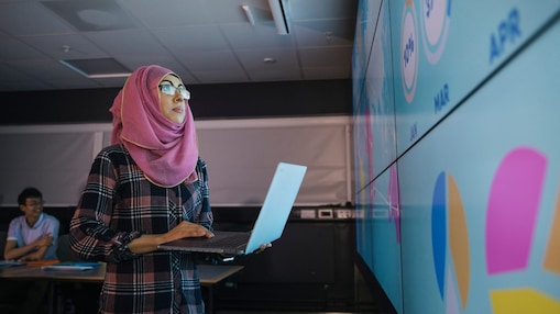 A child reading a book