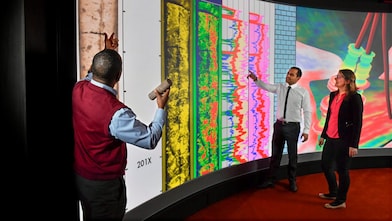 brief discussion of petrophysics by sharing on screen