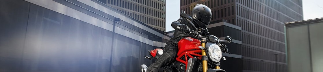 premium biker riding a bike