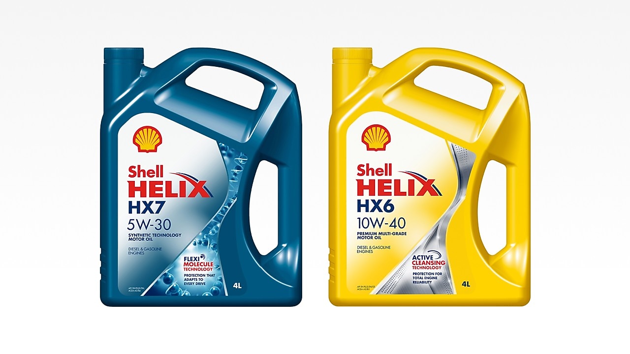 Shell Helix Semi Synthetic Engine Oils