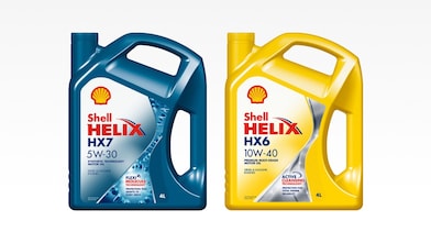Shell Helix Semi Synthetic Engine Oils