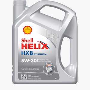 Huile Moteur SHELL Helix HX8 5W30   Marque SHELL - Emballage  Bidon 5L - Normes ACEA ACEA A3/B3/B4 - Normes API API SL/SN PLUS