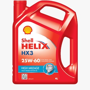 Packshot for Shell Helix HX3 25W-60