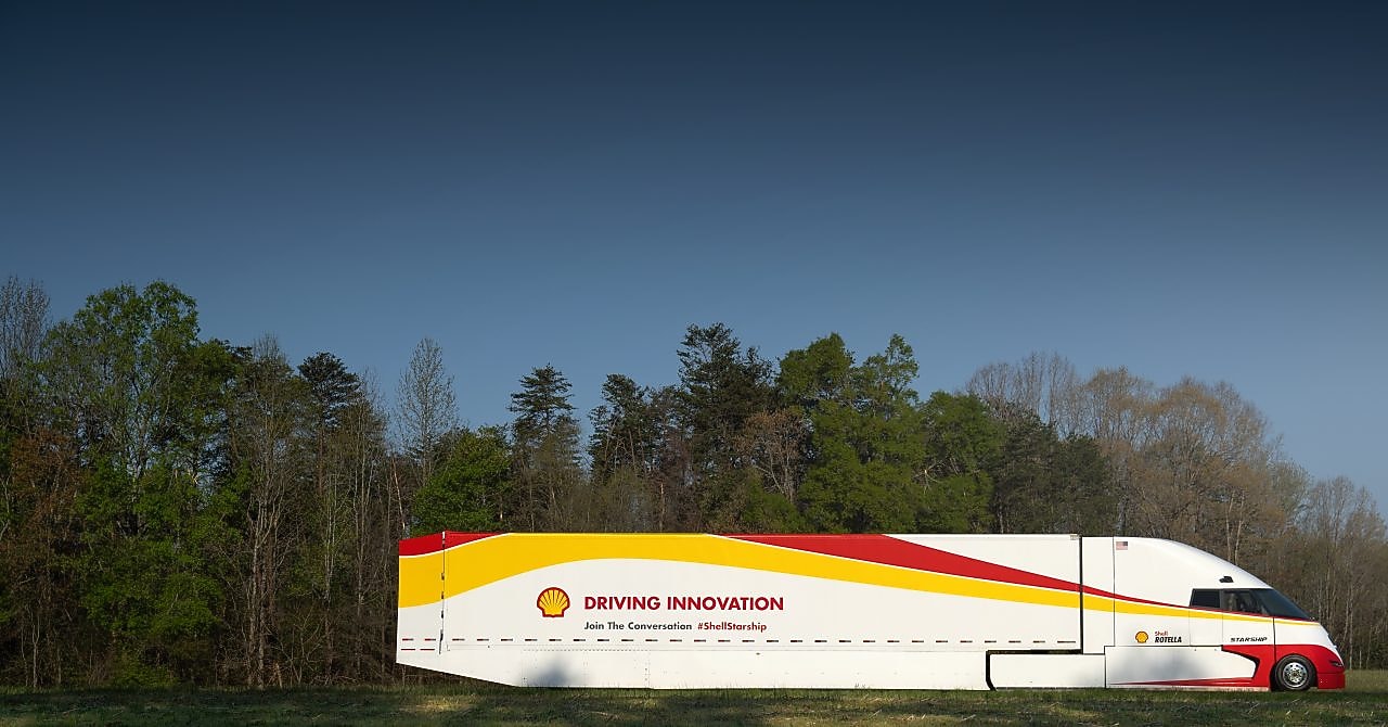 Stationary Starship Van