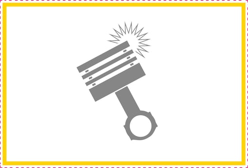illustration piston icon