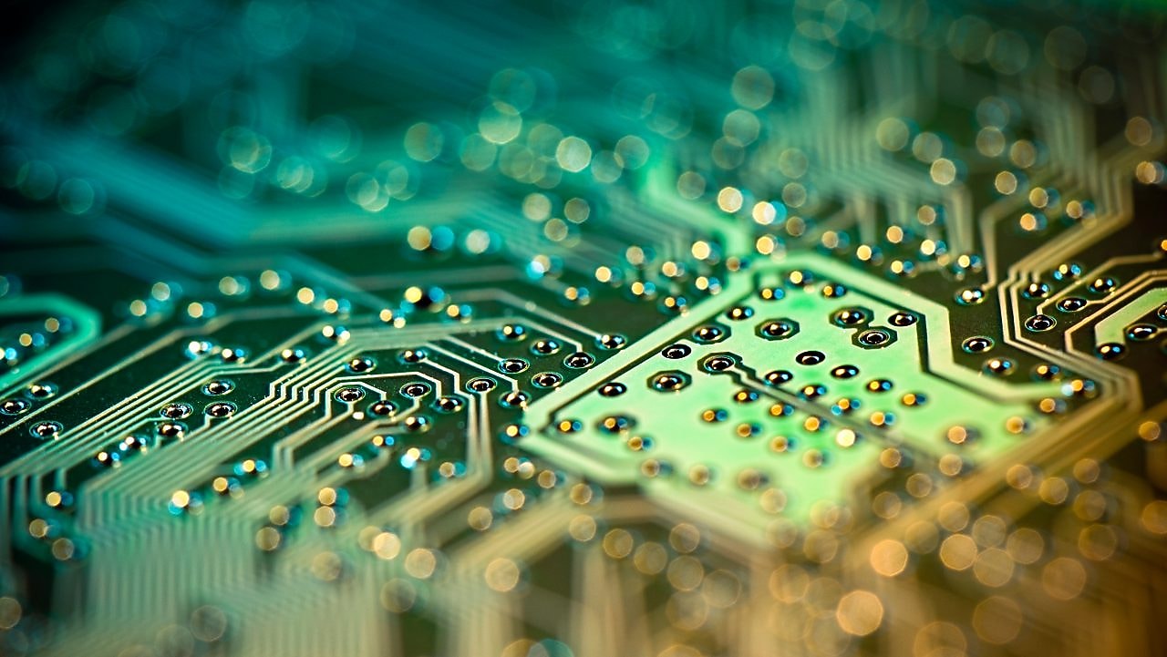 an image showing circuit board