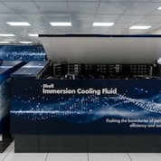 Shell uses immersion cooling fluids to improve the energy efficiency of its own data centres such as Houston.
