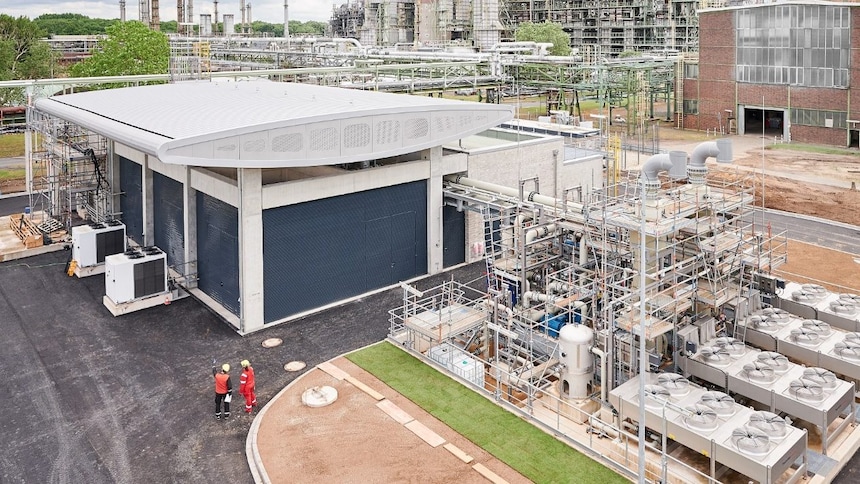 It is Europe’s largest PEM hydrogen electrolyser
