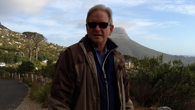 Chad Holliday, pictured on a visit to South Africa, says he will “probably choose to work with a charity involved in sustainability or the environment” after stepping down from the Board.