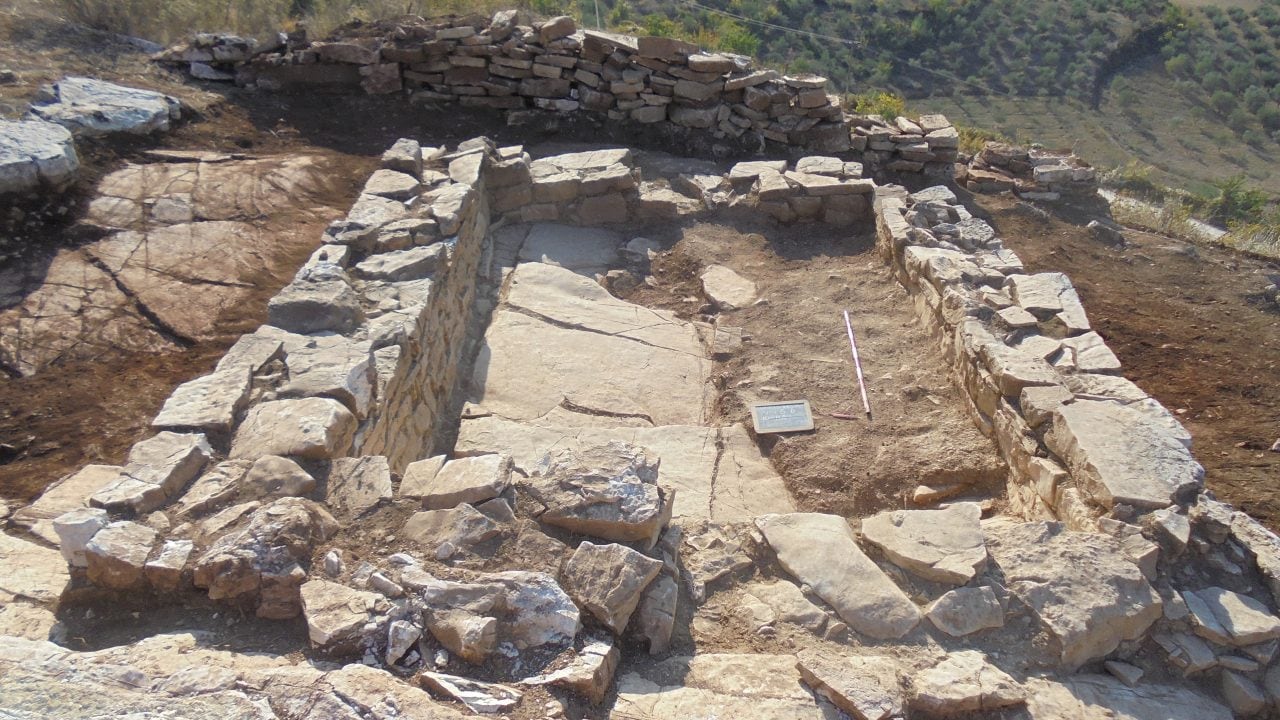 The site of the chapel excavation in Shpirag.