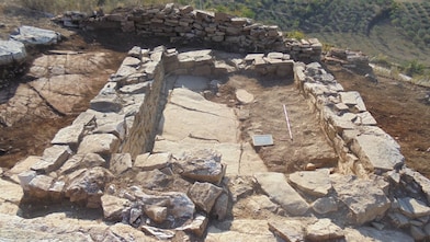 The site of the chapel excavation in Shpirag.