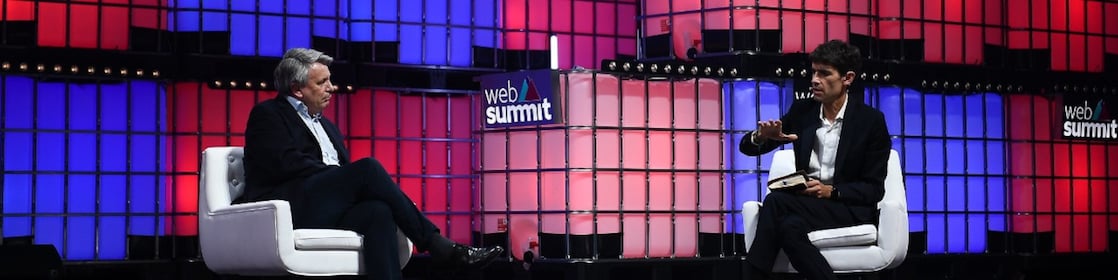 Ben Van Beurden at Websummit