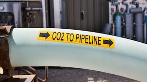 a pipeline transports CO2 from the Quest unit to injection sites for safe and permanent underground storage