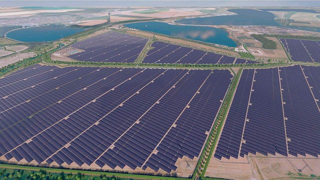 15-year agreement with largest solar project