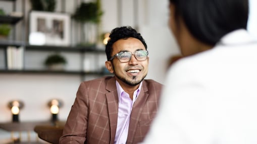 Successful business negotiation in progress