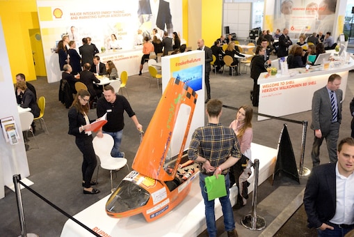 Shell Energy Europe’s stand at E-world 2017