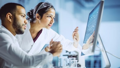 Scientists Working in The Laboratory