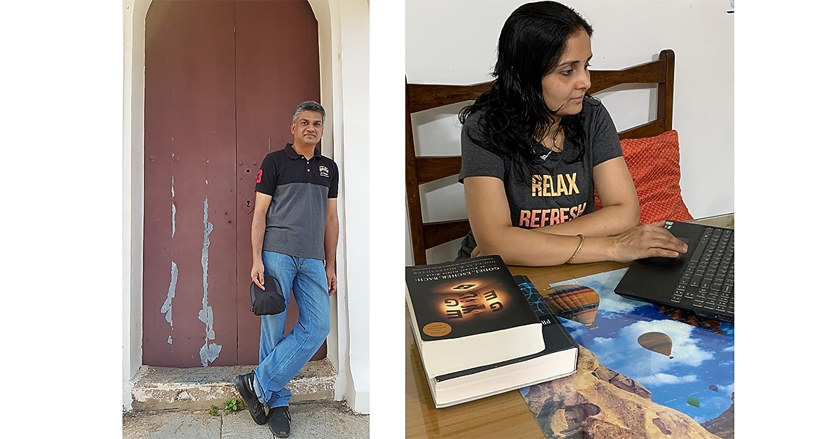 Ashish Sharma (Left) and Ritu Sinha (Right)