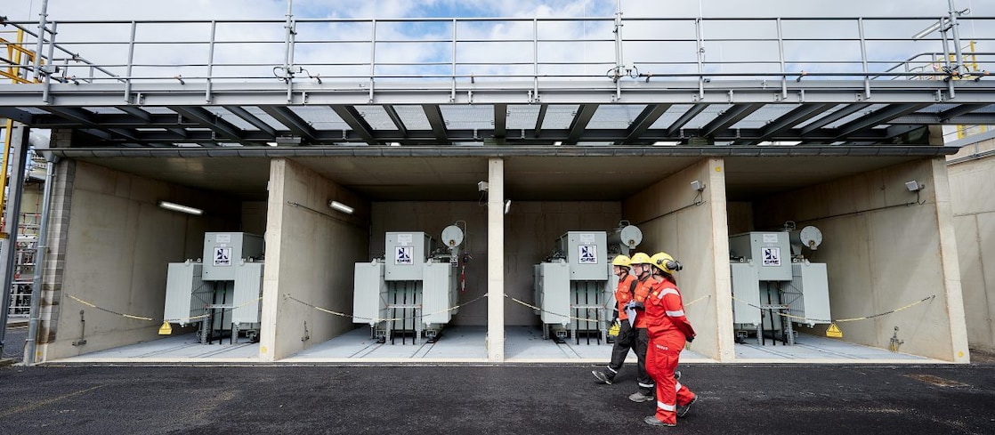 Shell engineers at Chemicals Park Rheinland in Germany