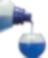 Fabric detergent pouring from bottle