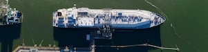 ship standing at port