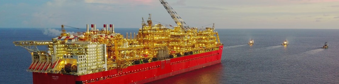 Ship in ocean