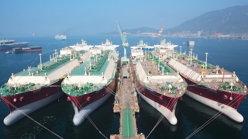 Trading and shipping manages one of the world's biggest fleets of LNG carriersTrading and shipping manages one of the world's biggest fleets of LNG carriers