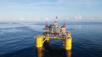 Oil and natural gas production facilities supporting Shell’s upstream operations