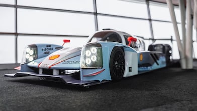 Hydrogen race car Forze VIII on the track of Zandvoort