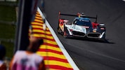 BMW WEC race car out on track at WEC Spa 2025