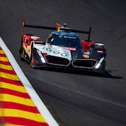 BMW WEC race car out on track at WEC Spa 2025