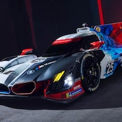 The BMW M Motorsport IMSA team celebrating their race win at the IMSA Daytona 2025