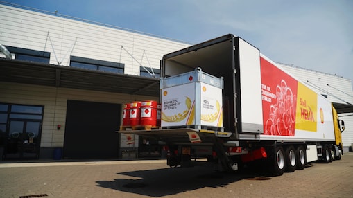Truck rear view