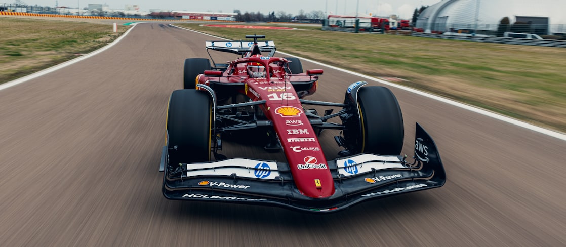 racetrack ferrari