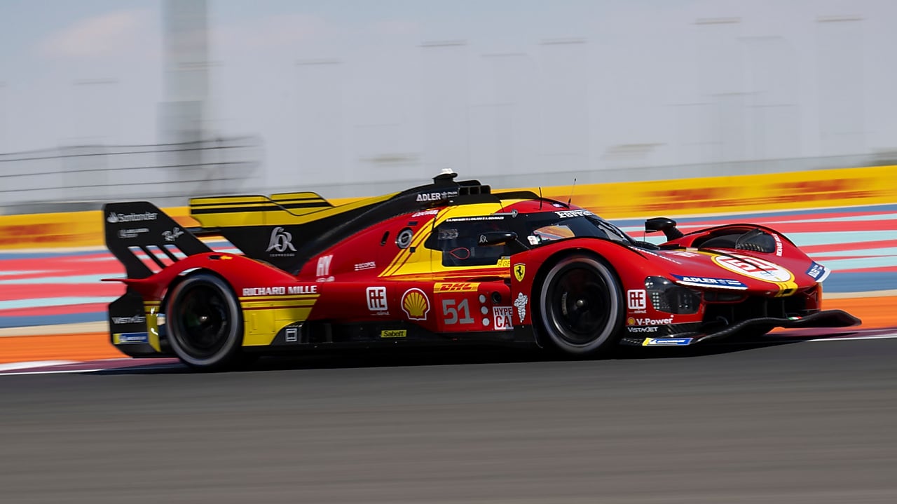 Istvan Kapitany and Benedetto Vigna in front of Ferrari 499P
